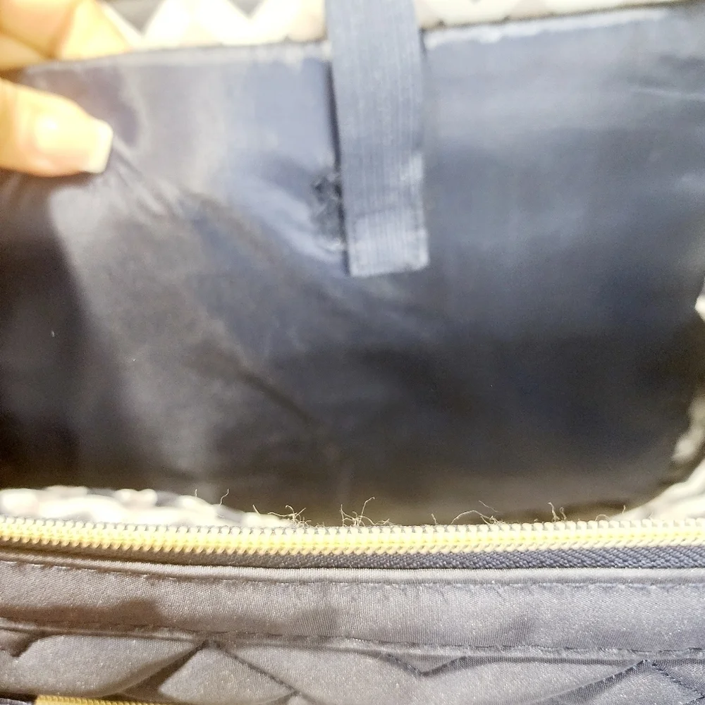 Fisher price Blue Quilted Handbag Diaper bag